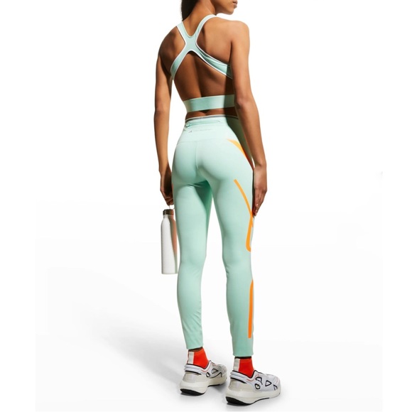 ADIDAS BY STELLA MCCARTNEY | Truepace Contrast Stripe Tights | Sz XS - Picture 6 of 12